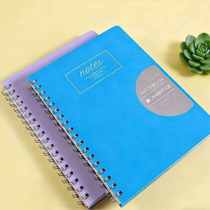 Hardcover spiral notesbog